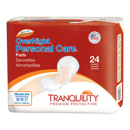 Tranquility® Overnight Bladder Control Pad, 7¼ X 16½ Inch, Sold As 96/Case Principle 2382