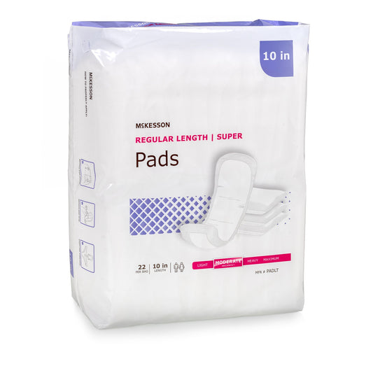 Mckesson Super Moderate Absorbency Bladder Control Pad, 8½-Inch Length, Sold As 1/Bag Mckesson Padlt