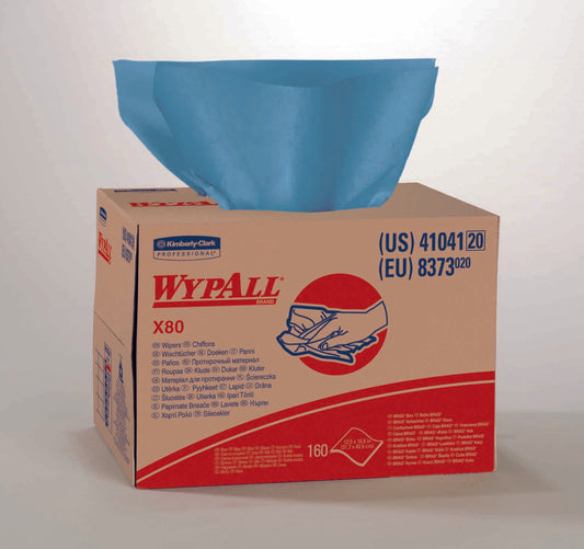 Kc Wypall* X80 Shop Towel, Sold As 160/Case Kimberly 41041