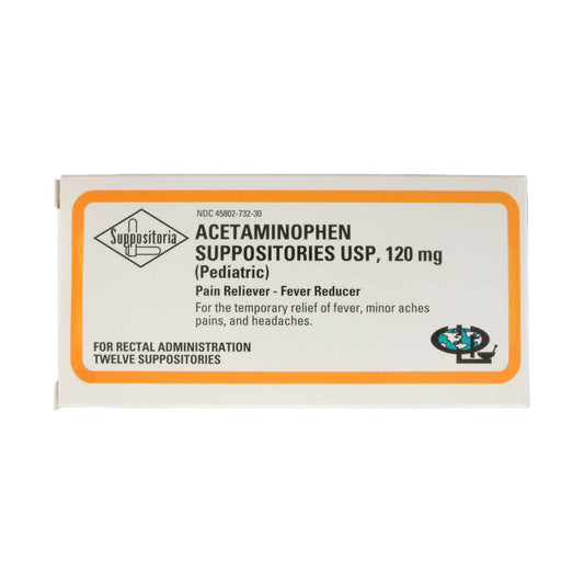 Perrigo Acetaminophen Pain Relief Rectal Suppositories, Sold As 12/Box Perrigo 45802073230