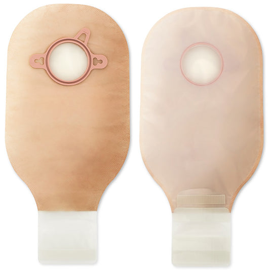 New Image™ Two-Piece Drainable Ultra Clear Ostomy Pouch, 12 Inch Length, 2¼ Inch Flange, Sold As 10/Box Hollister 18003