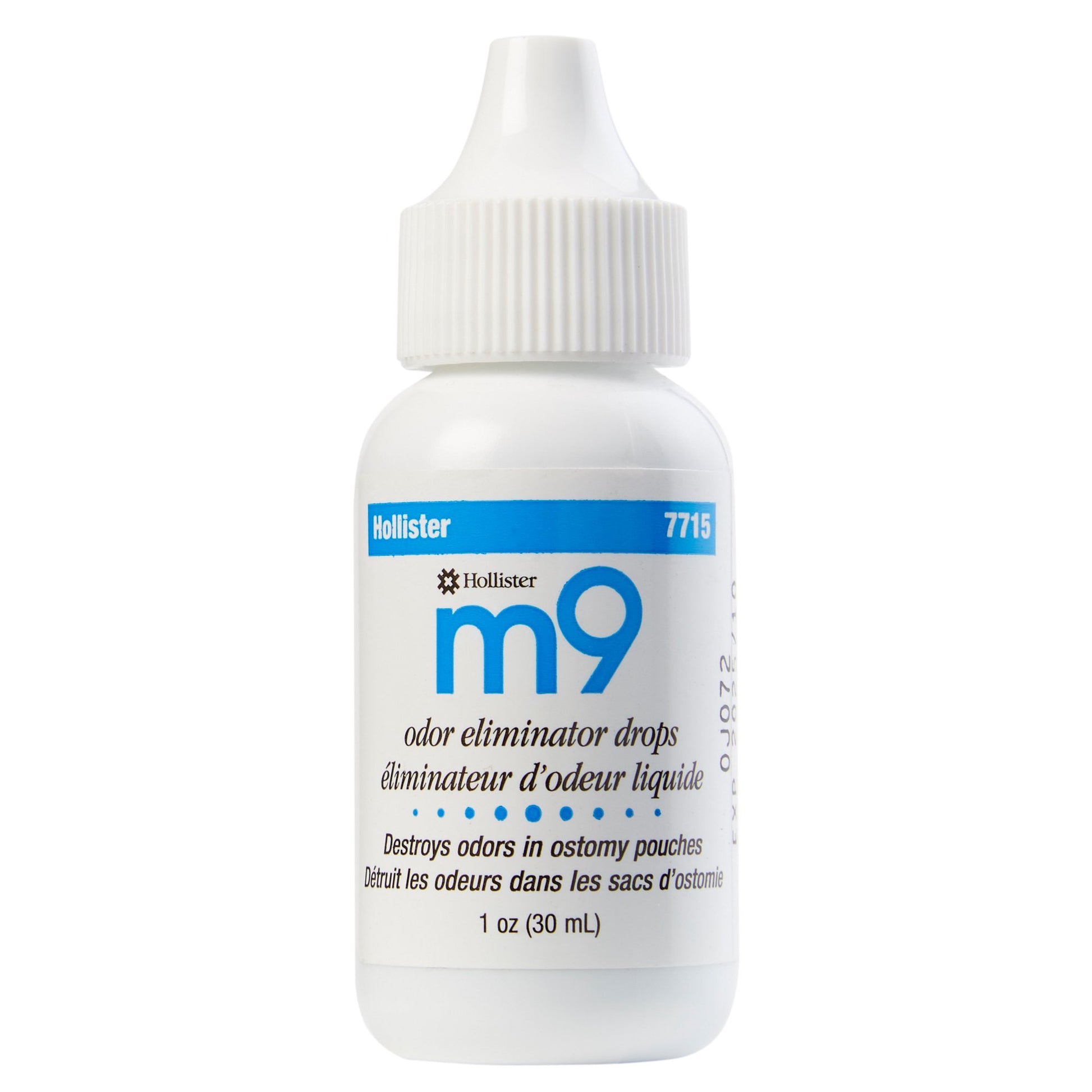 M9 Odor Eliminator Drops, 1 Oz. Bottle, Unscented, Sold As 1/Each Hollister 7715