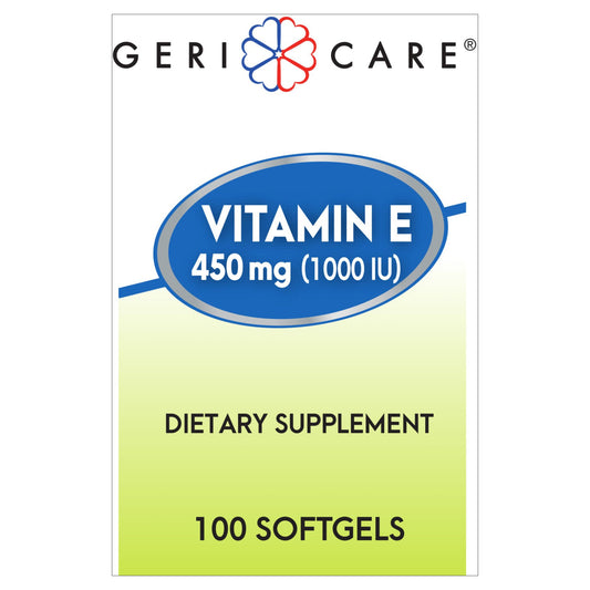 Geri-Care® Vitamin E Supplement, Sold As 12/Case Geri-Care 753-01-Gcp