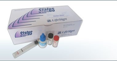 Status Infectious Mononucleosis Antibody Infectious Disease Test Kit, Sold As 30/Box Lifesign 84M30