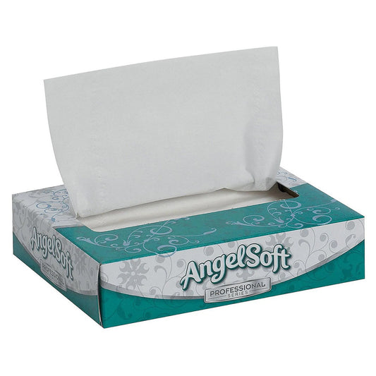 Angel Soft Professional Series® Facial Tissue, 100 Ct., Sold As 3000/Case Georgia 48550