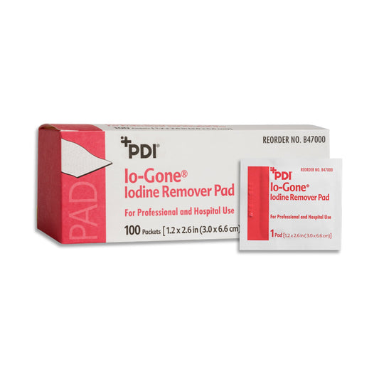 Io-Gone Iodine Removal Wipe, Sold As 1000/Case Professional B47000