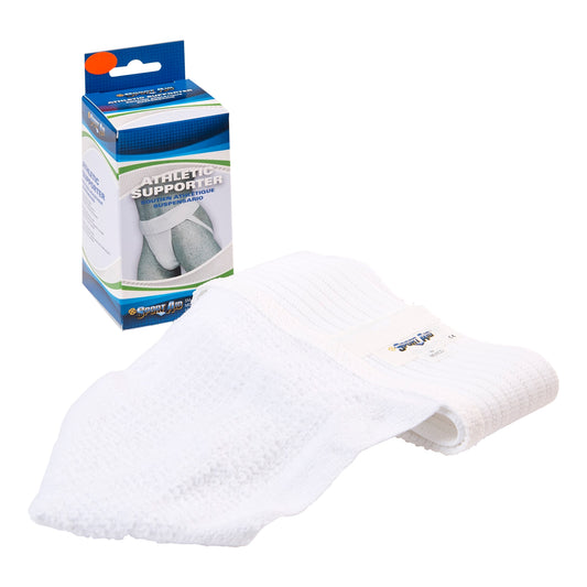 Sport Aid™ Athletic Supporter, Medium, Sold As 1/Each Scott Sa1503 Whi Md