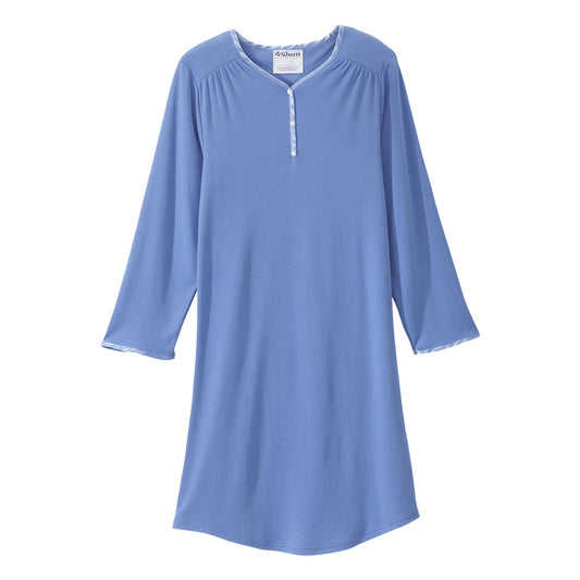 Silverts® Shoulder Snap Patient Exam Gown, Large, Blue, Sold As 1/Each Silverts Sv330_Sv15_L
