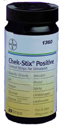 Chek-Stix® Urinalysis Control Strip, Sold As 1/Each Siemens 10310482