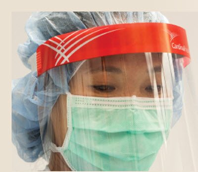 Face Shield Cardinal Health™ One Size Fits Most Full Length Disposable Nonsterile, Sold As 50/Case Cardinal F1Shield50