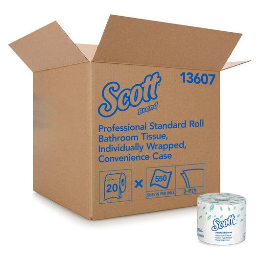 Scott® Toilet Tissue, Sold As 20/Case Kimberly 13607