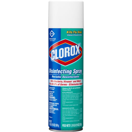 Clorox® Surface Disinfectant Spray, 19 Oz Aerosol Can, Sold As 1/Each The 38504