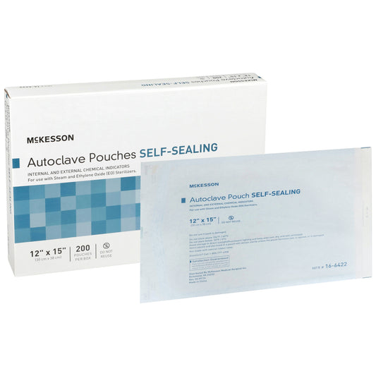Mckesson Sterilization Pouch, 12 X 15 Inch, Sold As 1000/Case Mckesson 16-6422