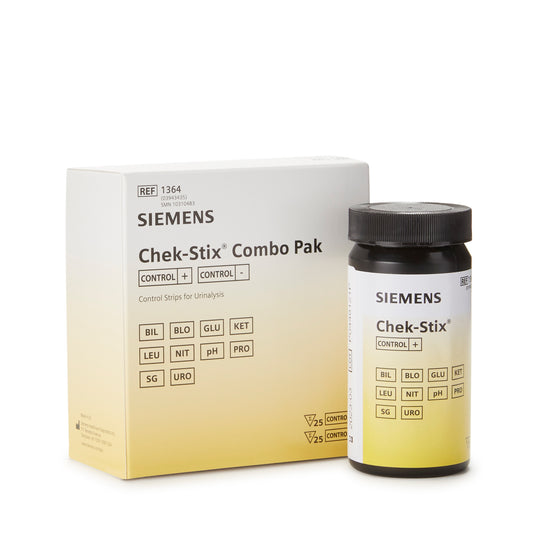 Chek-Stix™ Urinalysis Test Strips, Combo Pack, Sold As 1/Pack Siemens 10310483