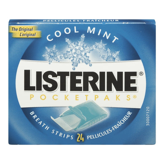 Listerine, Pocket Packs (12/Ct, Sold As 12/Carton J 01254743310