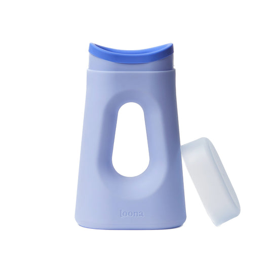 The Loona Female Urinal, Loona Blue, Sold As 24/Case Boom Blopubsf001B