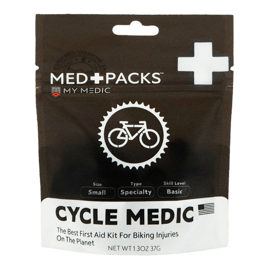 My Medic Med Packs First Aid Kit For Cyclists – Bike Injury Supplies In Portable Pouch, Sold As 1/Each Mymedic Mm-Med-Pack-Cycl-Spr-Lgt-Ea