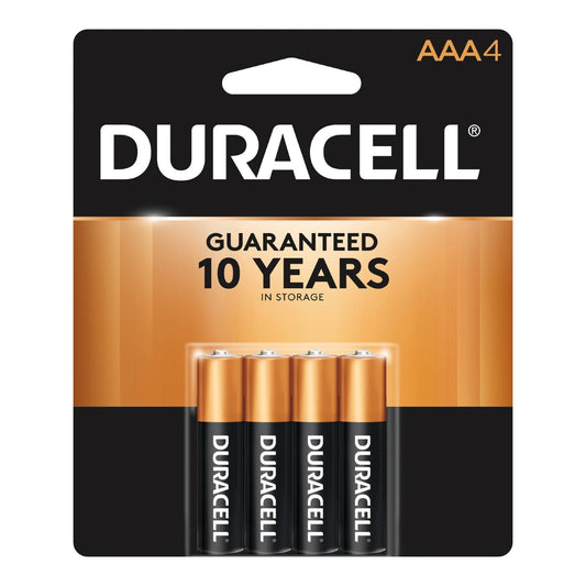 Battery, Durcell Alkaline Aaa (4/Pk), Sold As 4/Pack Procter 04133342401
