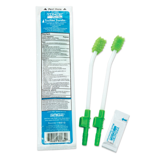 Toothette® Suction Swab Kit, Sold As 1/Pack Sage 6513