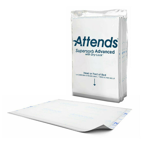 Attends® Supersorb Advanced Underpads With Dry-Lock®, Sold As 60/Case Attends Asb-300