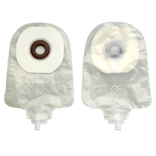 Karaya 5 One-Piece Drainable Transparent Urostomy Pouch, 12 Inch Length, 1½ Inch Stoma, Sold As 10/Box Hollister 1433