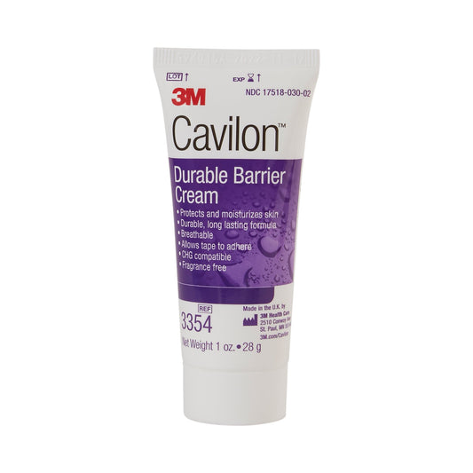 3M Cavilon Skin Protectant, Unscented Cream, 28 Gram Tube, Sold As 1/Each 3M 3354