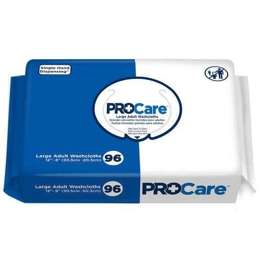 Procare Personal Wipes, Soft Pack, Aloe And Vitamin E, Scented, Sold As 576/Case First Crw-096