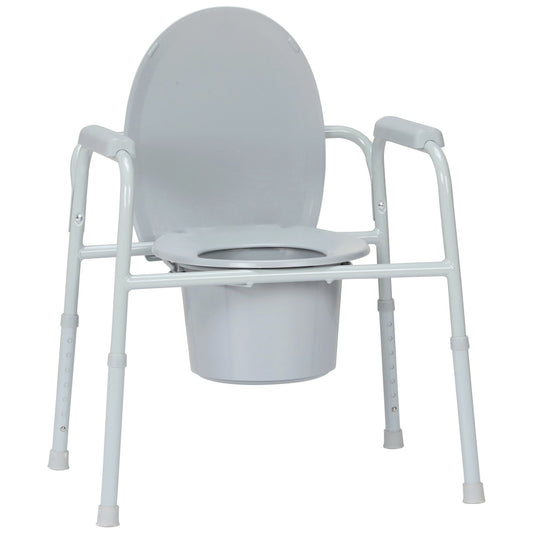 Mckesson Commode Chair, Nonfolding, Sold As 4/Case Mckesson 146-11105N-4