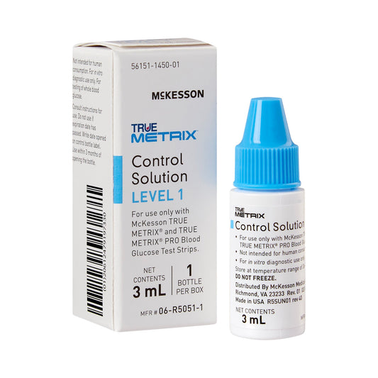 Mckesson True Metrix® Glucose Control Solution, 3 Ml, Sold As 1/Box Mckesson 06-R5051-1