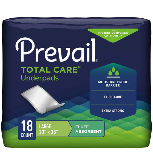Prevail® Fluff Underpad, 23 X 36 Inch, Sold As 18/Bag First Pv-418