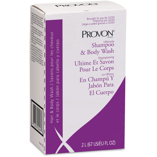 Provon® Tearless Shampoo & Body Wash, Herbal Scent, 2000 Ml Refill, Sold As 1/Each Gojo 3227-04