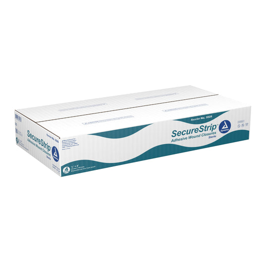 Dynarex® Secure Strip™ Adhesive Wound Closure Strip, ½ By 4 Inches, Sold As 200/Case Dynarex 3525