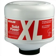 Solid Power® Xl With Glassguard™ Dish Detergent, Sold As 4/Case Ecolab 6100185