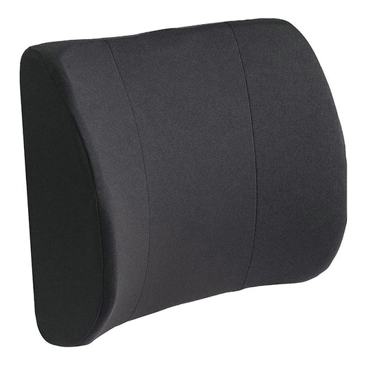 Dmi® Lumbar Seat Cushion, Black, 14 X 13 X 3 In., Sold As 1/Each Mabis 555-7921-0200