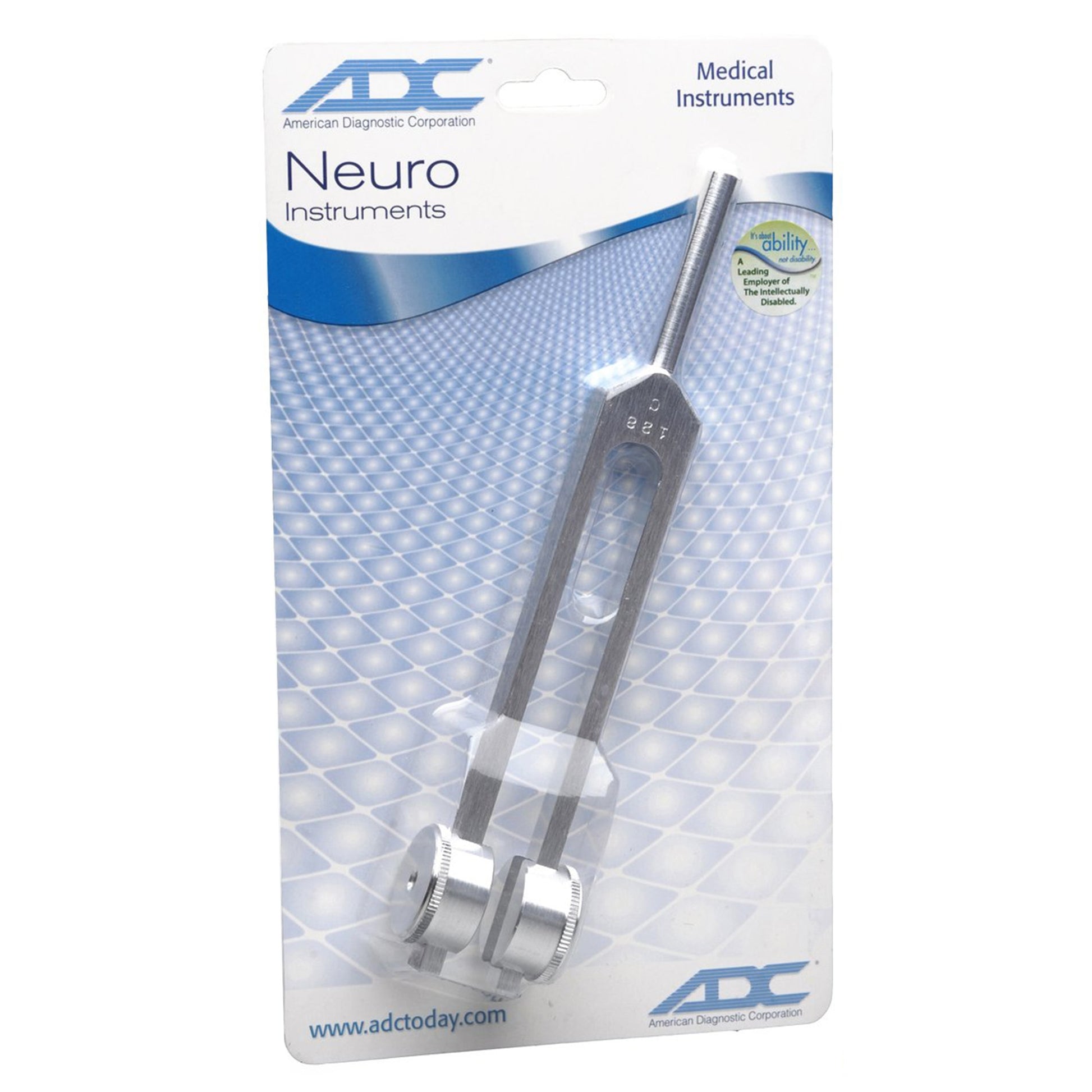 Adc® Tuning Fork With Fixed Weight, Sold As 1/Each American 500128
