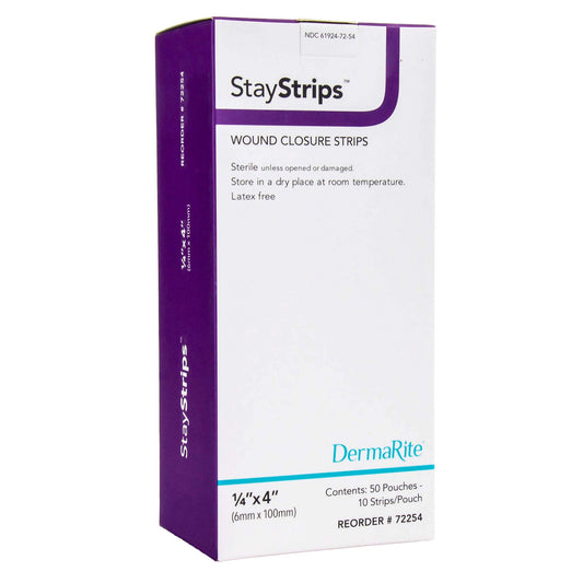 Staystrips® Skin Closure Strip, Sold As 50/Box Dermarite 72183