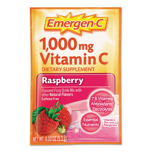 Emergen-C® Daily Immune Support, Raspberry Flavor, Sold As 30/Box Glaxo 07631430201