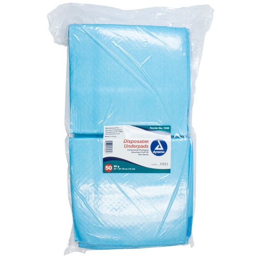 Dynarex® Absorbent Fluff Fill Underpad, 30 X 36 Inch, Sold As 50/Pack Dynarex 1348