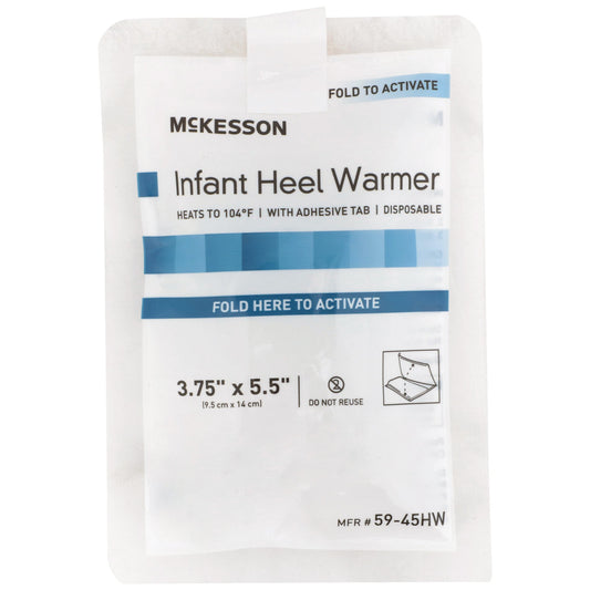 Mckesson Infant Heel Warmer, 3¾ X 5½ Inch, Sold As 100/Case Mckesson 59-45Hw