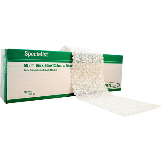 Specialist® Plaster Splint, 5 X 30 Inch, Sold As 300/Case Bsn 7392
