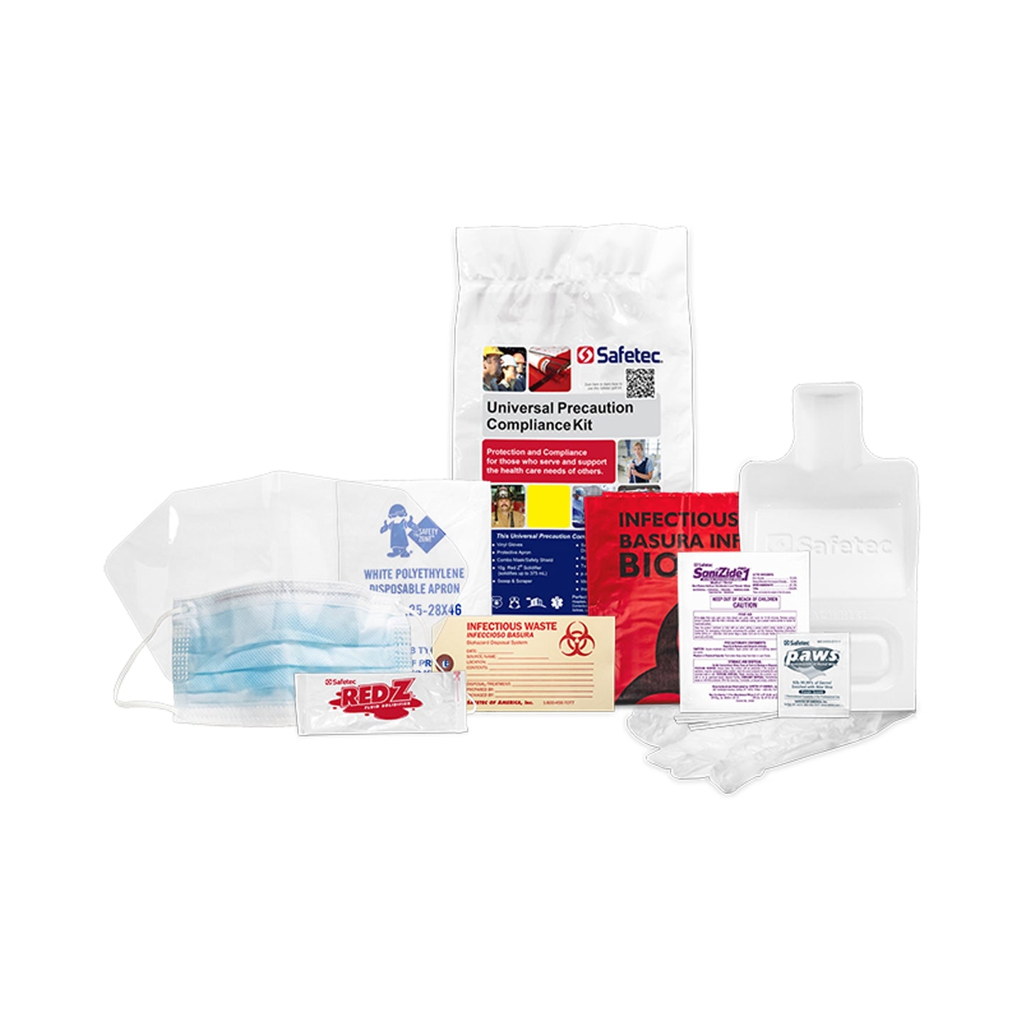 Safetec® Universal Precaution Compliance Kit, Sold As 1/Each Safetec 17100