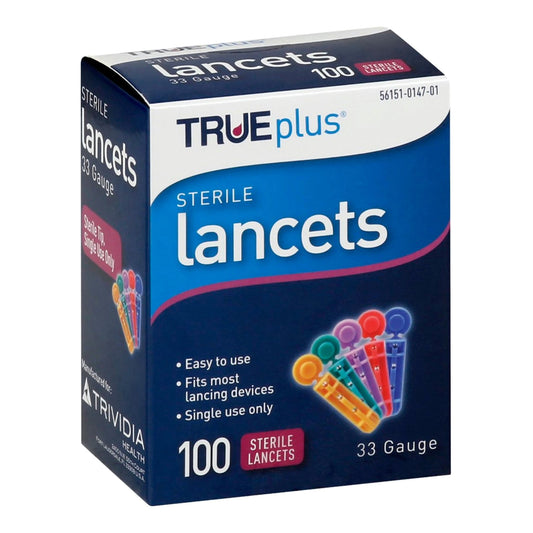 Trueplus® Sterile Lancets, Sold As 100/Box Nipro 743533