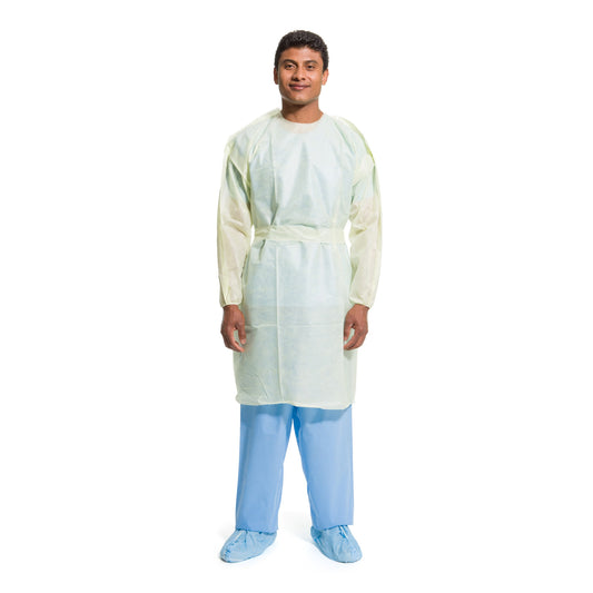 Halyard Basics Tri-Layer Aami2 Isolation Gown, Extra Large, Sold As 10/Bag O&M 13961