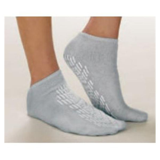 Terry Treads® Slipper Socks, Medium, Blue, Sold As 48/Case Alba 46012-Blu