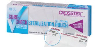 Sure-Check® Sterilization Pouch, 5-1/4 X 10 Inch, Sold As 2000/Case Sps Scm2
