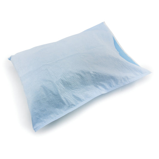 Mckesson Blue Tissue/Poly Disposable Pillowcase, 21 X 30 Inch, Sold As 100/Case Mckesson 18-918