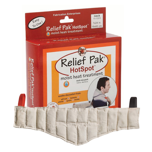 Relief Pak® Hotspot® Moist Heat Pack, Neck Contour, Sold As 1/Each Fabrication 11-1311