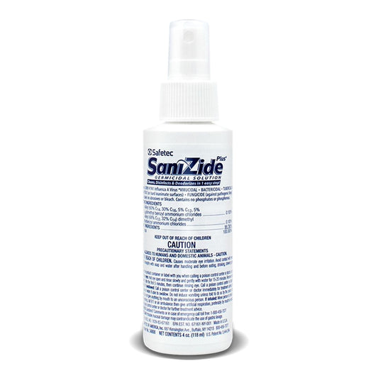 Sanizide Plus® Surface Disinfectant Cleaner, Sold As 24/Case Safetec 34800