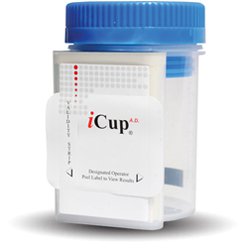 Icup® A.D. 10-Drug Panel With Adulterants Drugs Of Abuse Test, Sold As 25/Box Abbott I-Due-1107-141