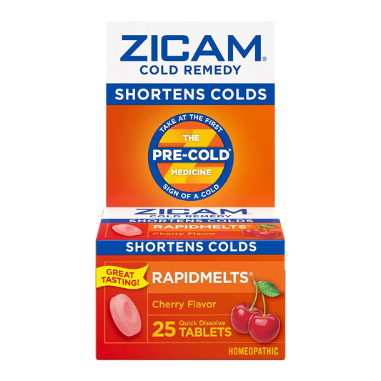 Zicam® Zincum Aceticum / Zincum Gluconicum Cold And Cough Relief, Sold As 25/Box Zicam 73221630004
